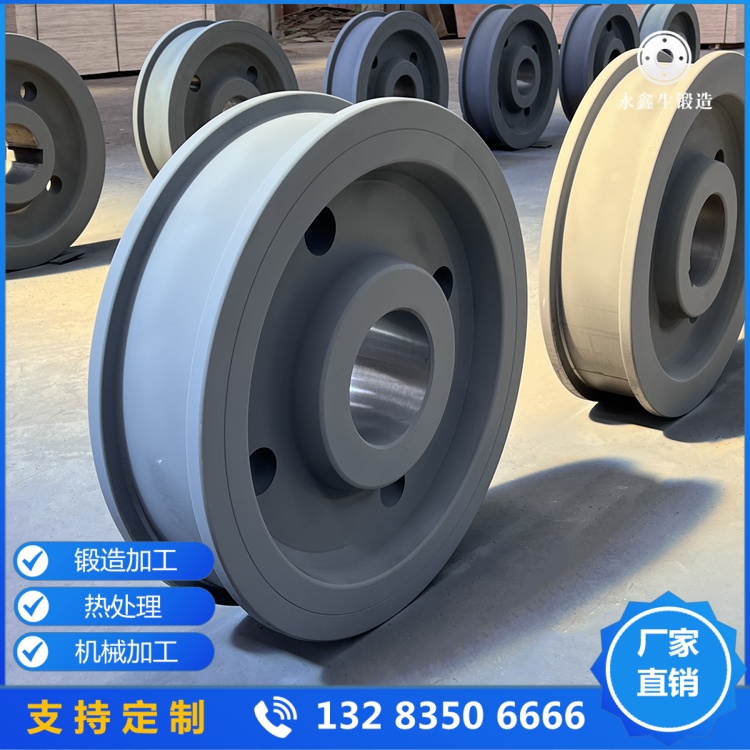 雙輪緣橋式起重機行車輪鍛件